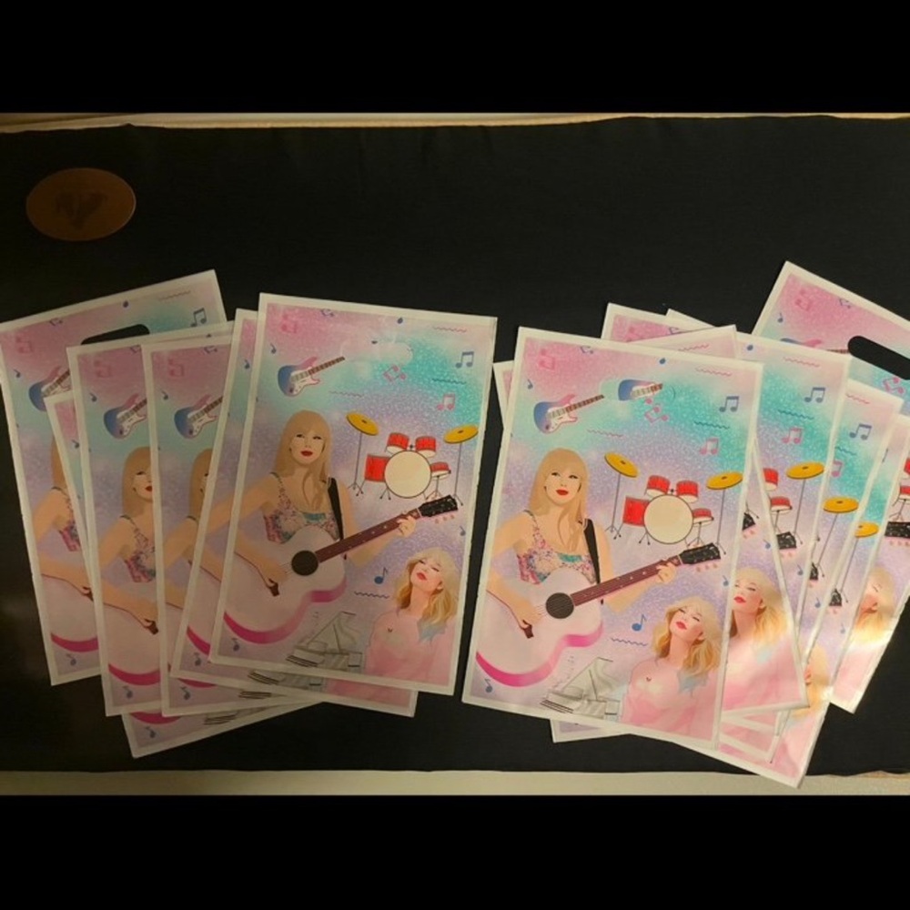 Swiftie Party Favor Bags Taylor Swift Birthday Party Goodie Bag Decorations